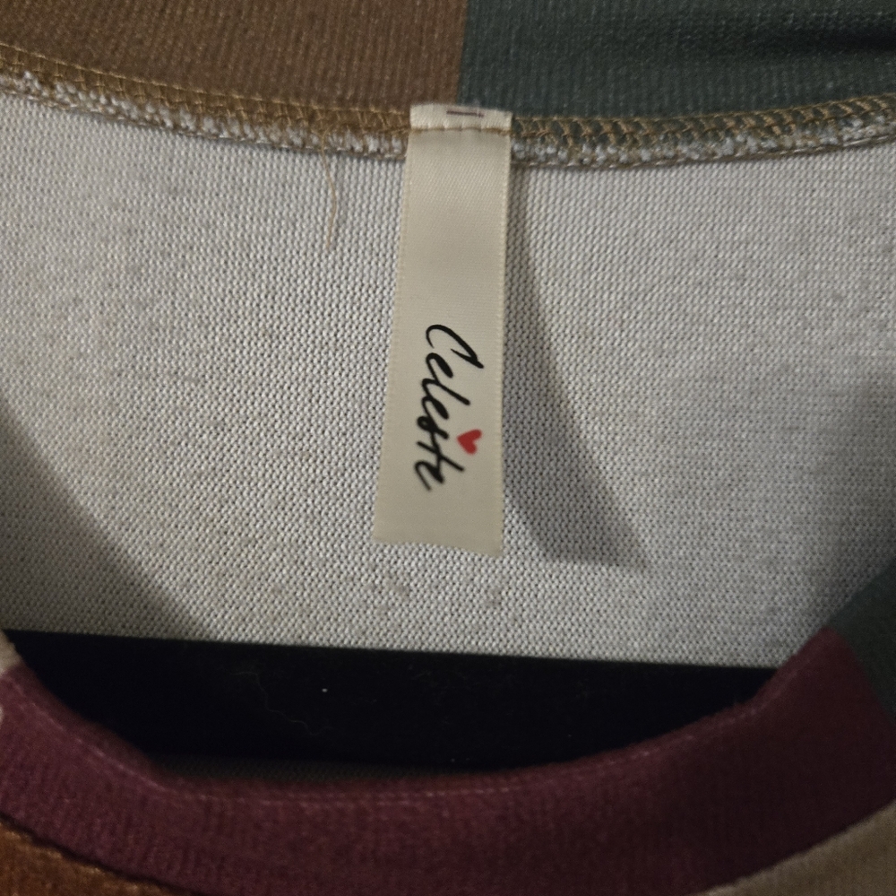 Celeste Multicolor Patchwork Top - image 2